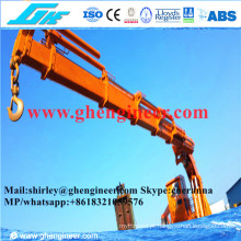3.5t@8m Hydraulic Foldable Boom Guindaste Offshore